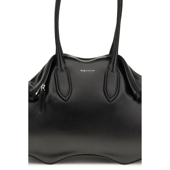  알렉산더 맥퀸 토트백 만타 숄더백 블랙 - ALEXANDER MCQUEEN