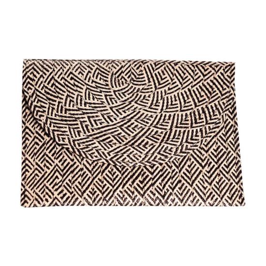  Claudia Botero Designs 클러치/파우치 클라우디아 보테로 디자인 컬러 콤보 클러치 다크 브라운