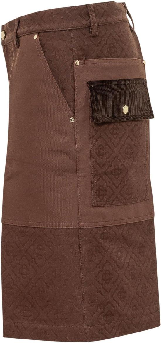 26FW 카사블랑카 숏팬츠 MPF26TR45101 BROWN - CASABLANCA
