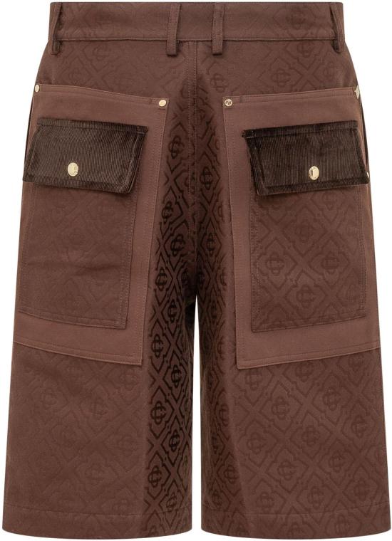 26FW 카사블랑카 숏팬츠 MPF26TR45101 BROWN - CASABLANCA