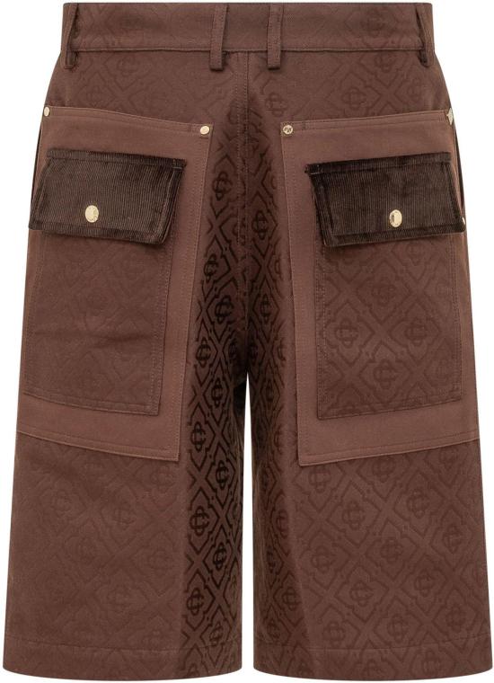 26FW 카사블랑카 숏팬츠 MPF26TR45101 BROWN - CASABLANCA