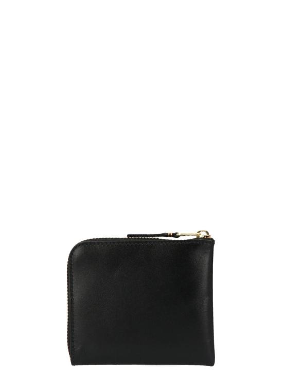  꼼데가르송 남성지갑 Comme Des Garçons 블랙 송아지 가죽 지갑 - COMME DES GARCONS