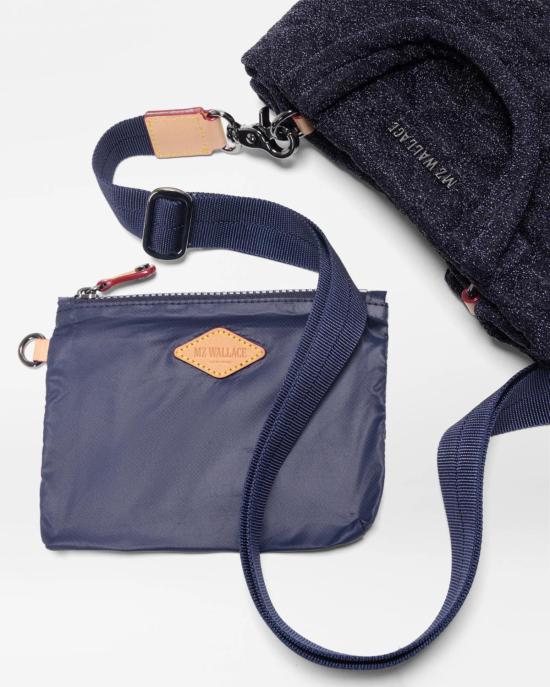  mz wallace 토트백 Mz Wallace Mini City Tote Midnight Shimmer - OTHER BRANDS