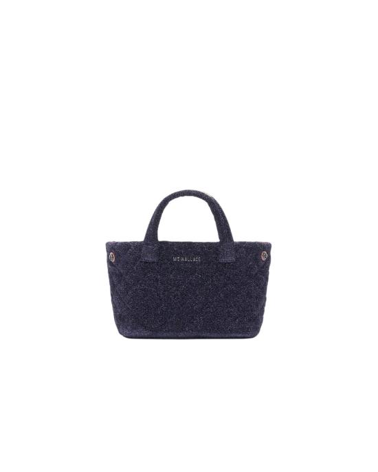  mz wallace 토트백 Mz Wallace Mini City Tote Midnight Shimmer
