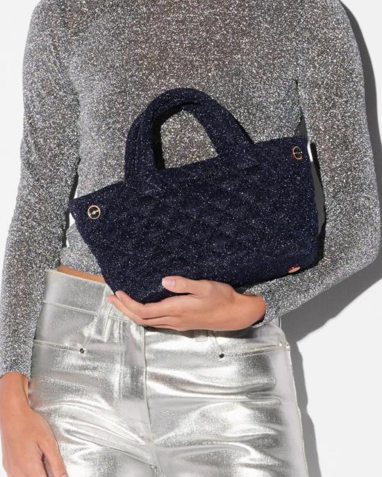  mz wallace 토트백 Mz Wallace Mini City Tote Midnight Shimmer - OTHER BRANDS