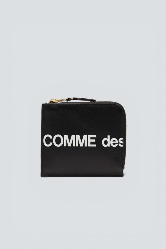  꼼데가르송 지갑 Comme Des Garçons 휴지 로고 하프 지퍼  Sa3100 Hl