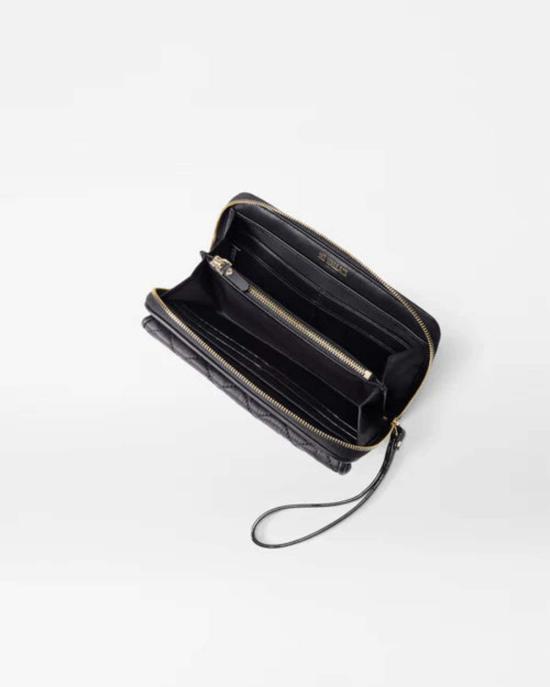 엠지 월리스 지갑 Mz Wallace Crosby Lock Wristlet - MZ WALLACE