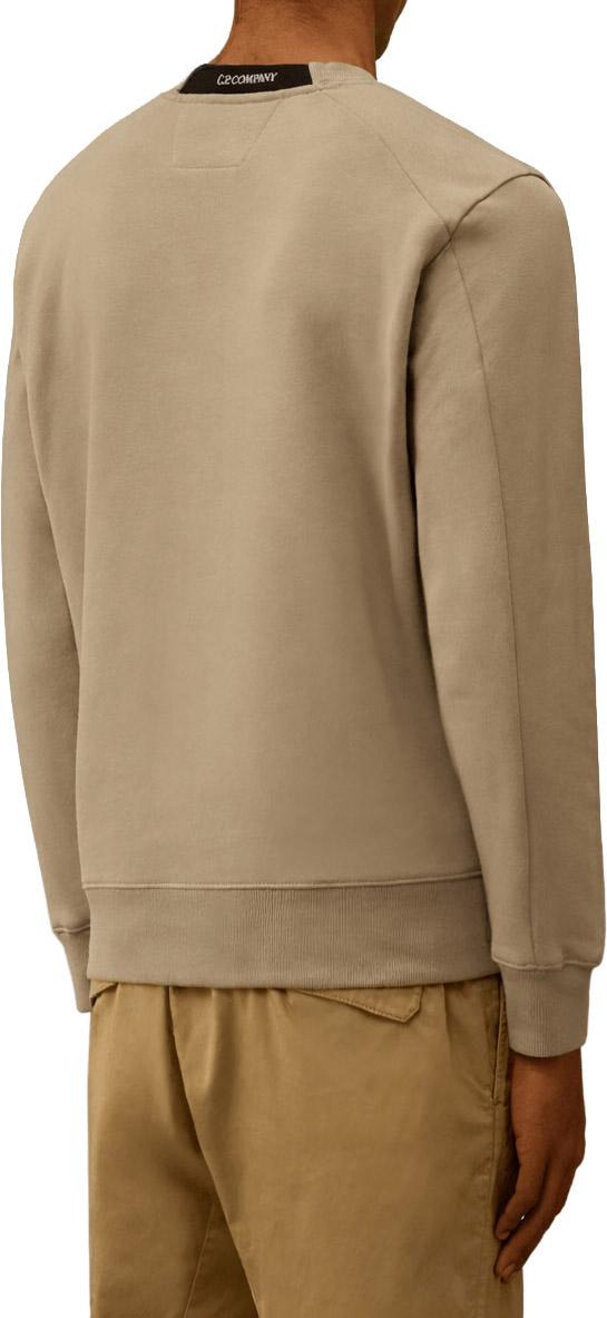 26SS 씨피 컴퍼니 스웨터 SWEATSHIRTSCREWNECKDOVE BEIGE - C.P. COMPANY