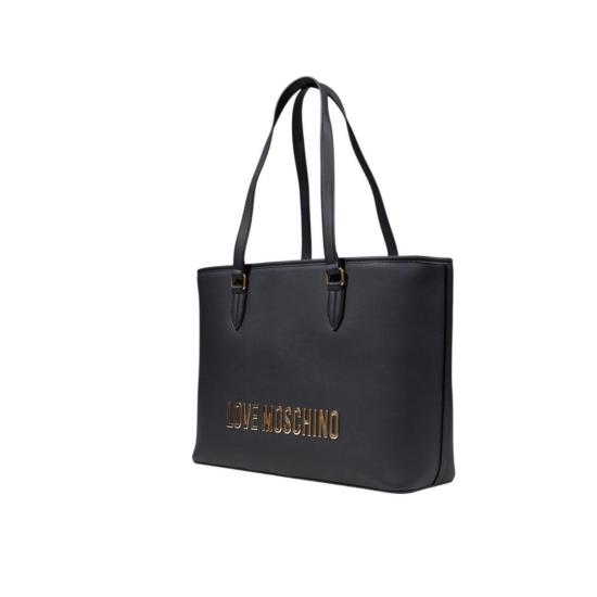  모스키노 가방 러브  바이컬러 폴리에틸렌 핸드백 - MOSCHINO