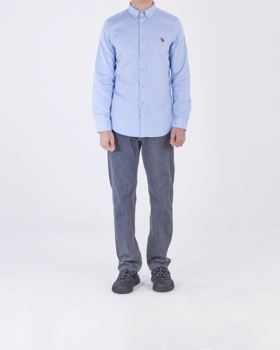 26SS PS 바이 폴스미스 긴팔 셔츠 M2R 599R FZEBRA 44 light blue AZZURRO - PS BY PAUL SMITH