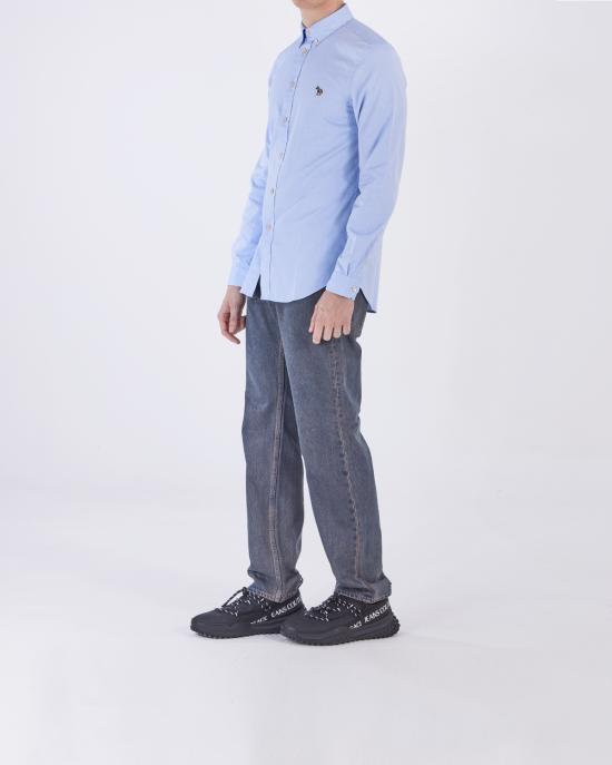 26SS PS 바이 폴스미스 긴팔 셔츠 M2R 599R FZEBRA 44 light blue AZZURRO - PS BY PAUL SMITH