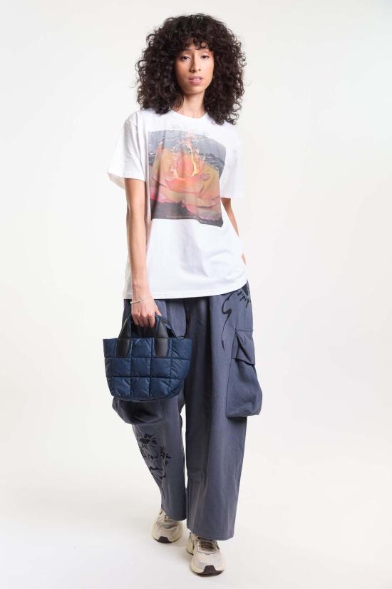  비콜렉티브 토트백 Vee Collective Porter Tote Mini Deep Sea - VEECOLLECTIVE
