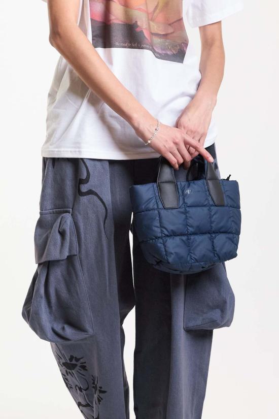  비콜렉티브 토트백 Vee Collective Porter Tote Mini Deep Sea - VEECOLLECTIVE