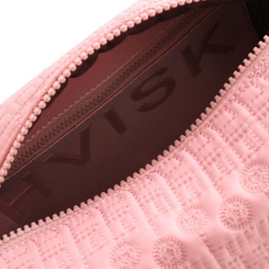  비스크 지갑 Hvisk Aver Race Twill Bag Ultra Blush - HVISK