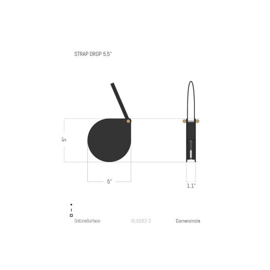  Dotlinesurface 키링 도트라인서페이스 코너서클 미니 케이퍼 - OTHER BRANDS