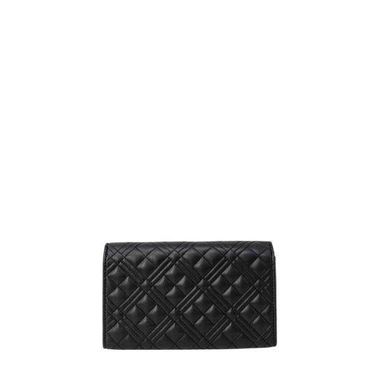  모스키노 크로스백 러브  퀼팅 PU JC4079 PP 스몰 핸드백 블랙 - MOSCHINO