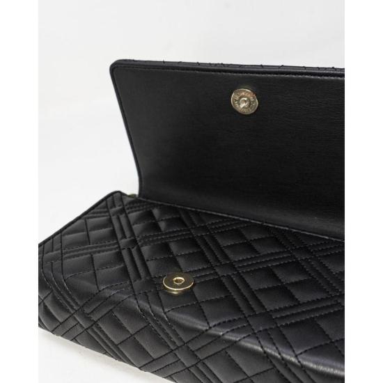  모스키노 크로스백 러브  퀼팅 PU JC4079 PP 스몰 핸드백 블랙 - MOSCHINO