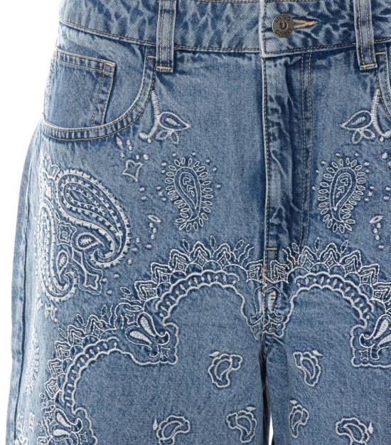 26SS 리우조 데님 숏팬츠 UA6182D0313 79016 Blue - LIU JO
