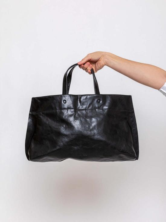  Lihann George 크로스백 리한 조지 엘리 크러시드 그레인 가죽 가방 - OTHER BRANDS