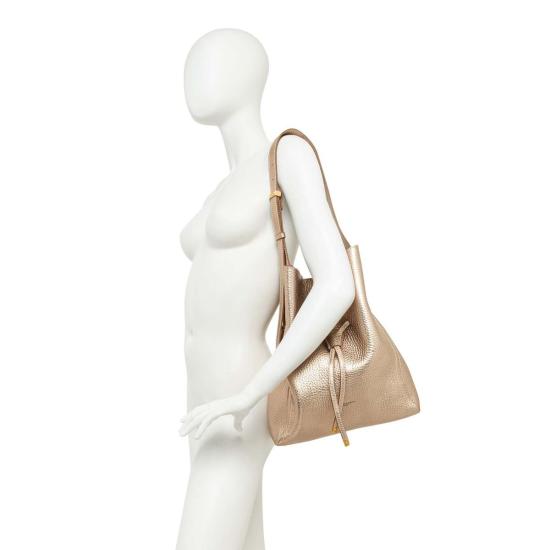  지아니 끼아리니 숄더백 Gianni Chiarini 시에나 호보 백 오프 화이트 - GIANNI CHIARINI