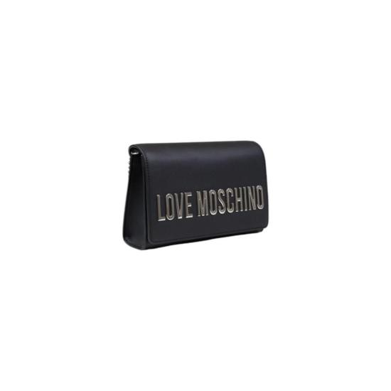  모스키노 클러치/파우치 러브  폴리우레탄 핸드백 블랙 - MOSCHINO
