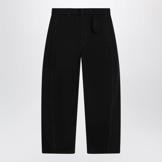 26FW 르메르 트위스트 벨티드 팬츠 PA326LD1055 Black