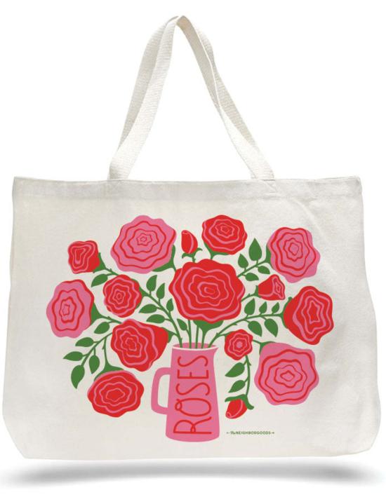 The Neighborgoods 토트백 네이버굿즈 로즈