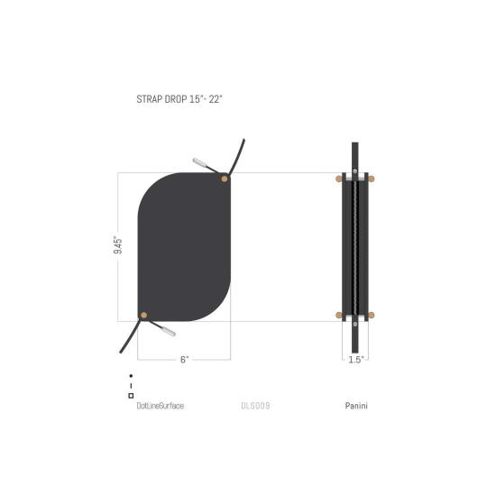  Dotlinesurface 크로스백 도트라인서페이스 파니니 백 케이퍼 - OTHER BRANDS