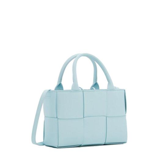  보테가베네타 토트백 보테가 베네타 양가죽  블루 - BOTTEGA VENETA