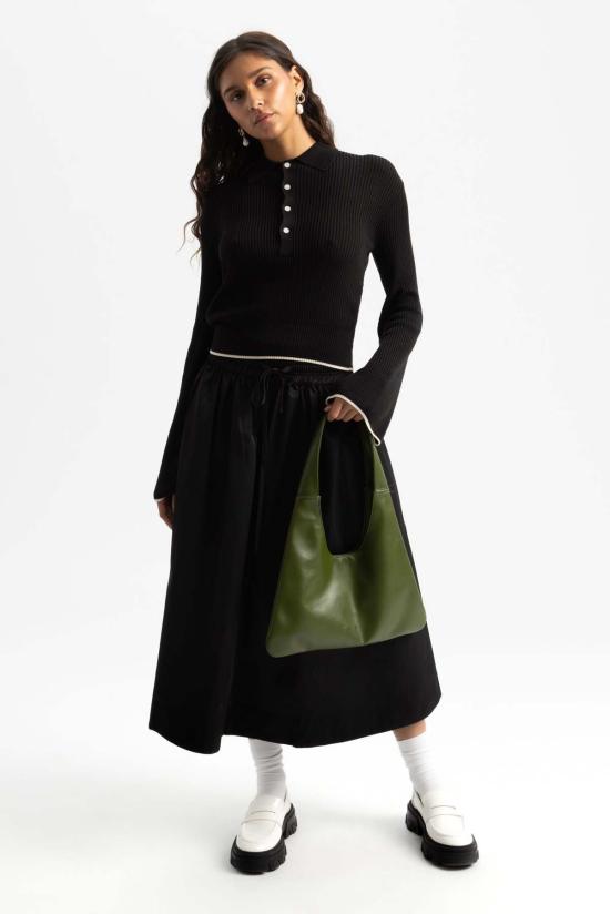 Santos by Monica 토트백 산토스 바이 모니카 아가베 삼각  다크 그린 - OTHER BRANDS