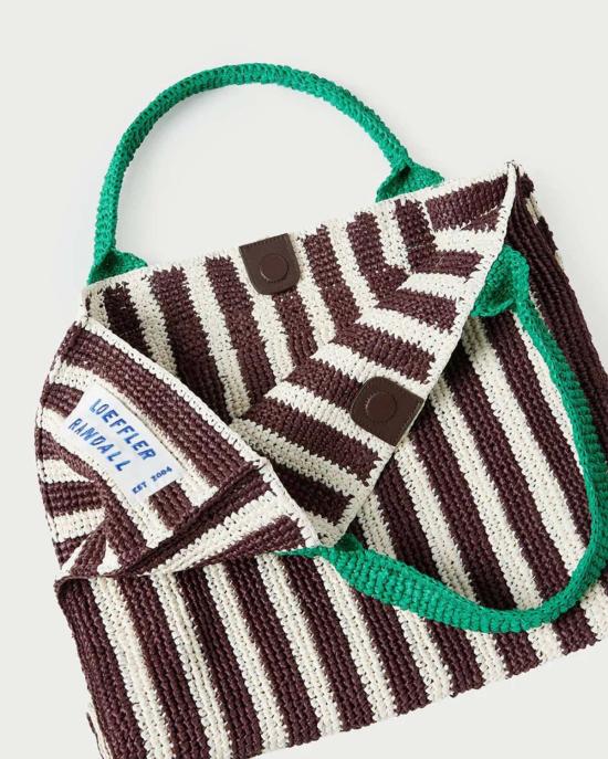  로플러랜달 토트백 로플러 랜달 솔 크로셰 비치 - LOEFFLER RANDALL