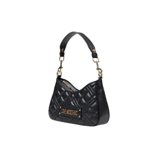  모스키노 숄더백 러브  JC4152 PP1 M 스몰 퀼팅 핸드백 블랙 - MOSCHINO