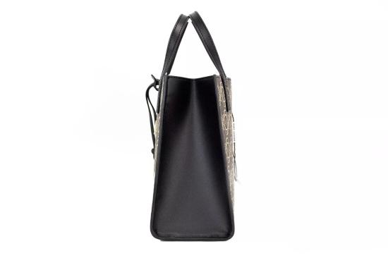  마크제이콥스 토트백 마크 제이콥스 미니 그라인드 시그넷 프린트 가죽 크로스바디 토트백 - MARC JACOBS