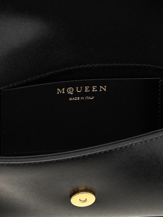  알렉산더 맥퀸 크로스백 스몰 크로스바디 백 블랙 - ALEXANDER MCQUEEN