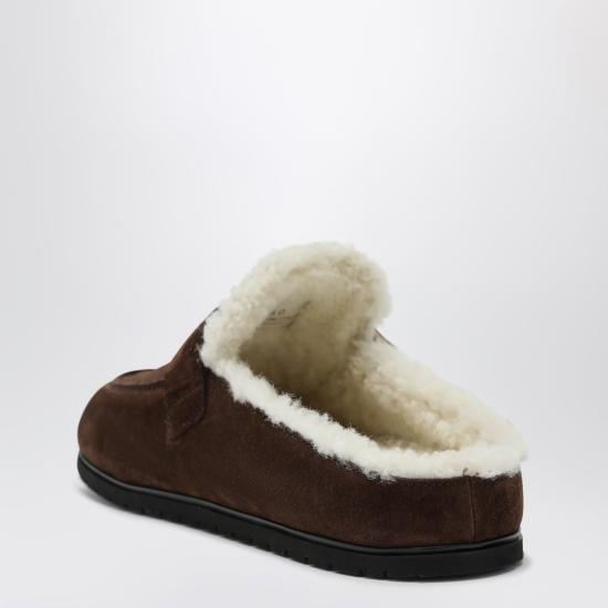 26FW 프라다 뮬/슬리퍼 1R548OZF10JFT Brown - PRADA