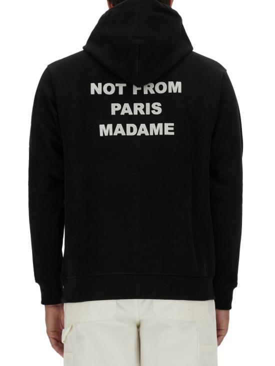 26FW 드롤드무슈 긴팔 티셔츠 HO162 CO127BLACK - DROLE DE MONSIEUR