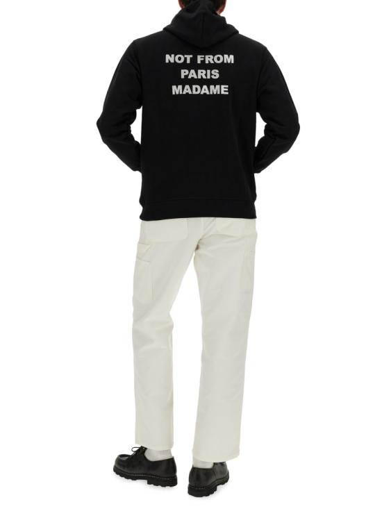 26FW 드롤드무슈 긴팔 티셔츠 HO162 CO127BLACK - DROLE DE MONSIEUR