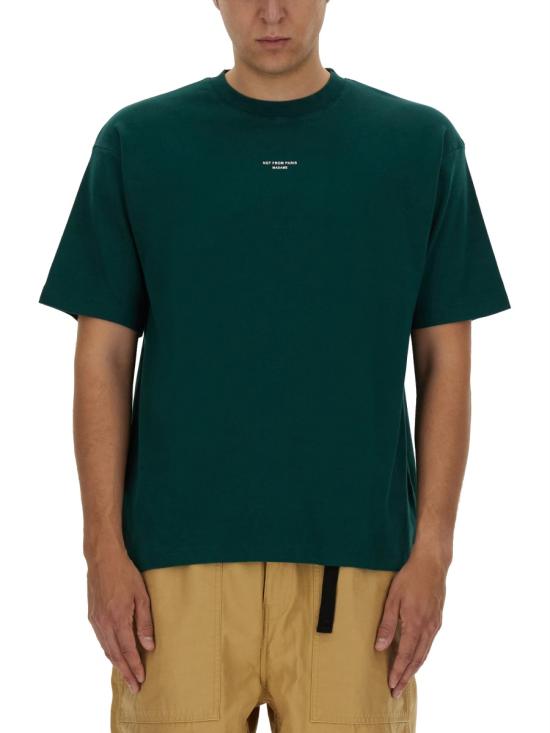 26FW 드롤드무슈 반팔 티셔츠 TS202 CO002DARKGREEN - DROLE DE MONSIEUR