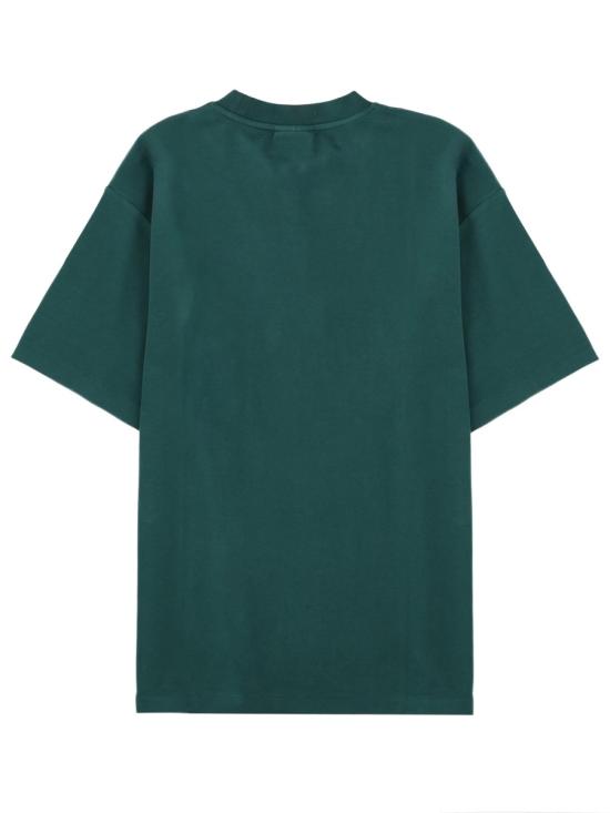 26FW 드롤드무슈 반팔 티셔츠 TS202 CO002DARKGREEN - DROLE DE MONSIEUR