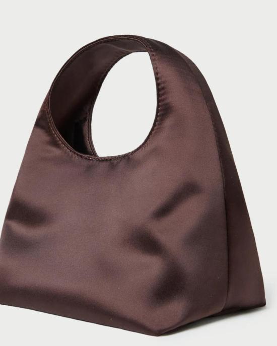  로플러랜달 토트백 로플러 랜달 켄지 미니 버킷 클러치 초콜릿 - LOEFFLER RANDALL