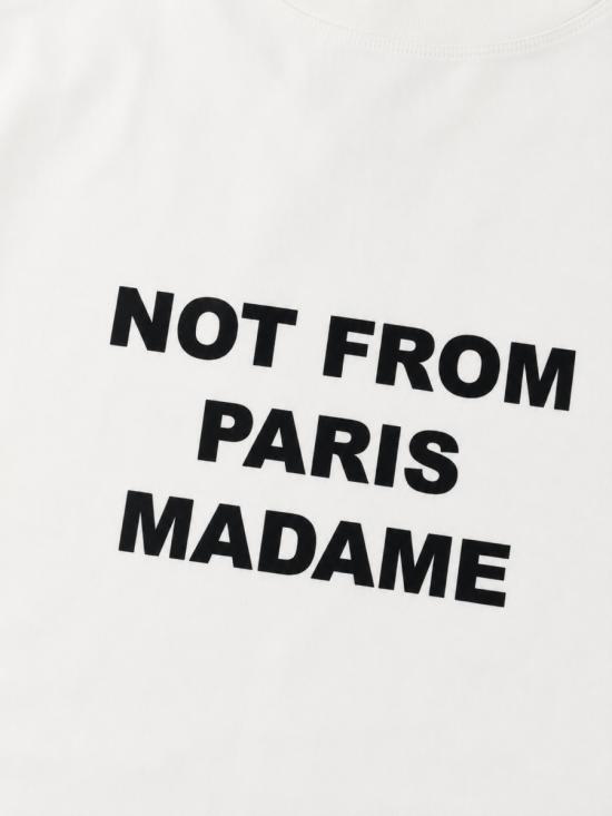 26FW 드롤드무슈 반팔 티셔츠 TS203 CO002OPTICWHITE - DROLE DE MONSIEUR