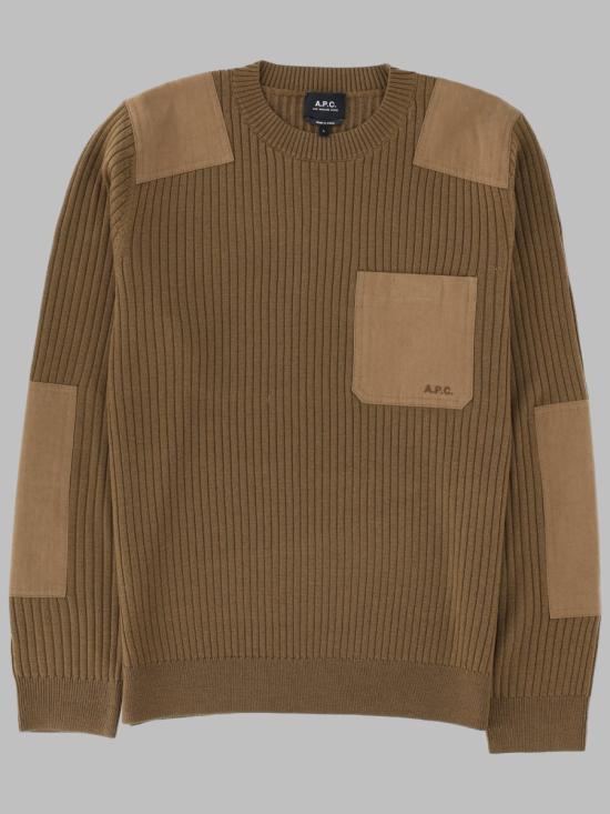 26FW 아페쎄 스웨터 WVAXU H23522 KAD BROWN
