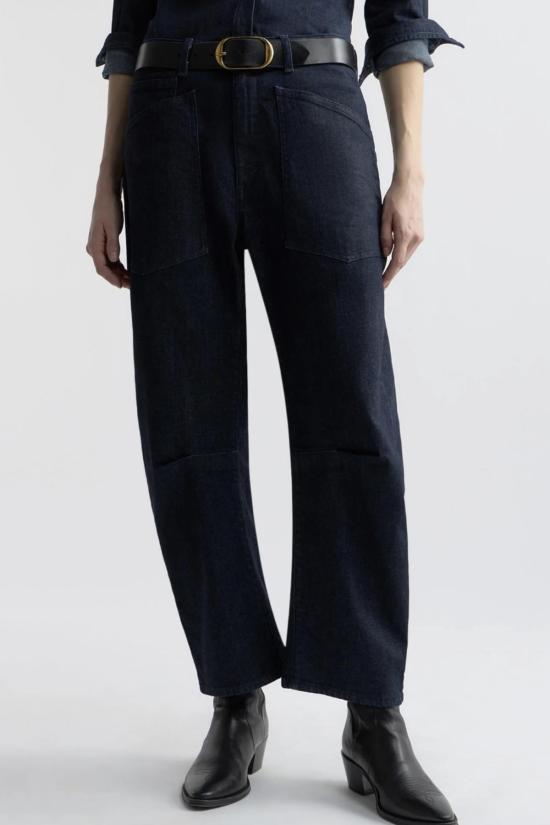  닐리로탄 데님 팬츠 Nili Lotan Shon Jeans 인디고 린스 - NILI LOTAN