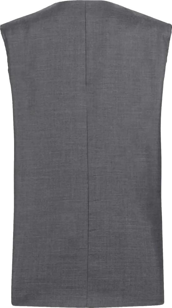 25FW 나인인더모닝 베스트 ELOISADOUBLEBREASTEDGILET DONKERGREY - NINE IN THE MORNING