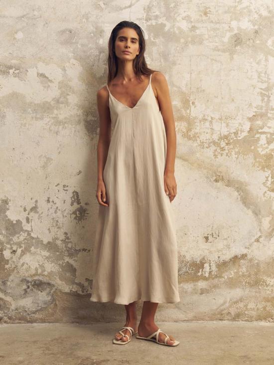  The Handloom 롱 원피스 핸드룸 루시드 플로우 맥시 드레스 - OTHER BRANDS