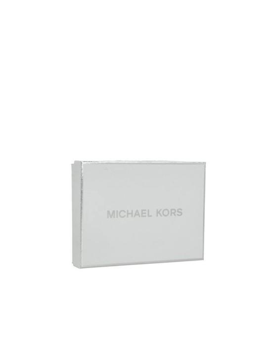  마이클 코어스 지갑 젯셋 참 로고 카드 홀더 (녹색) - MICHAEL KORS