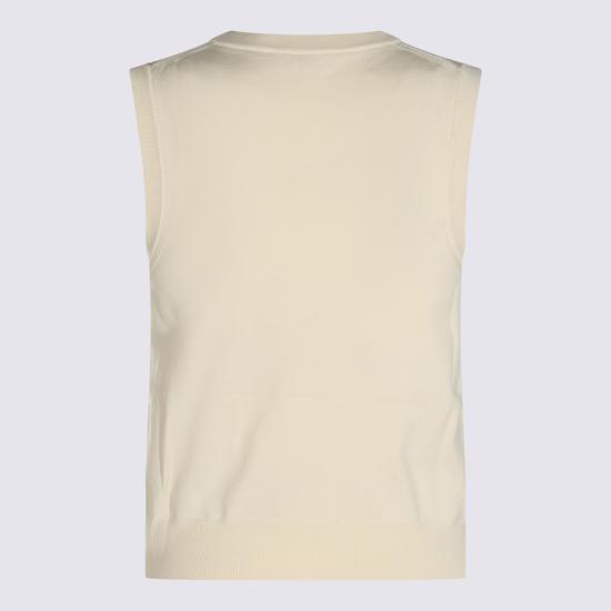 26FW 셀린느 탑 파인 울 RX0I70100 01OW WHITE - CELINE