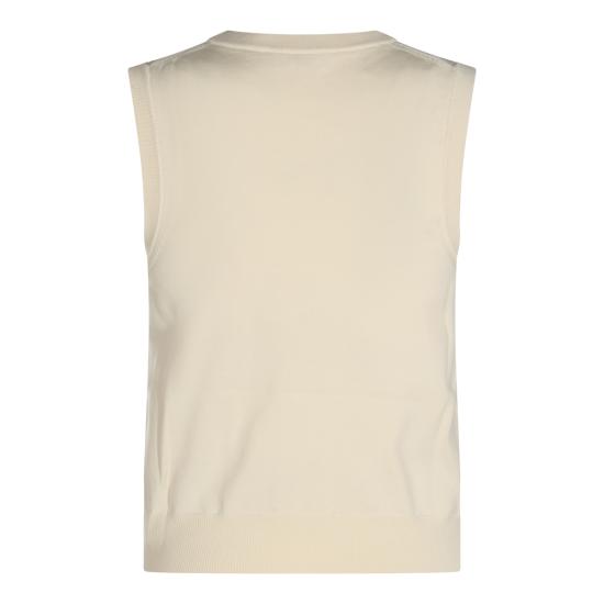 26FW 셀린느 탑 파인 울 RX0I70100 01OW WHITE - CELINE