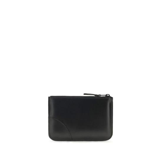  꼼데가르송 지갑 Comme Des Garçons 송아지 가죽 보스 토러스  블랙 - COMME DES GARCONS