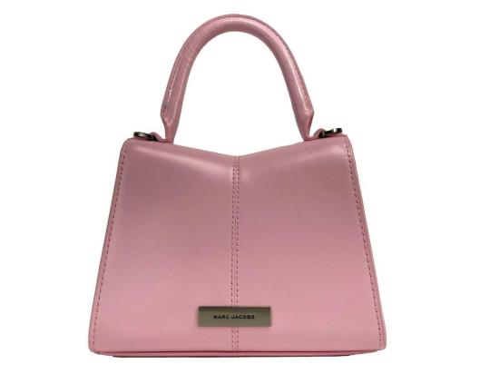  마크제이콥스 크로스백 마크 제이콥스 세인트 마크 미니 탑 핸들 사첼 크로스바디 백 실버 - MARC JACOBS